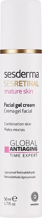 SesDerma Laboratories Sesretinal Mature Skin Gel Cream Krema-gel za pomlađivanje "Stručnjak za vrijeme"