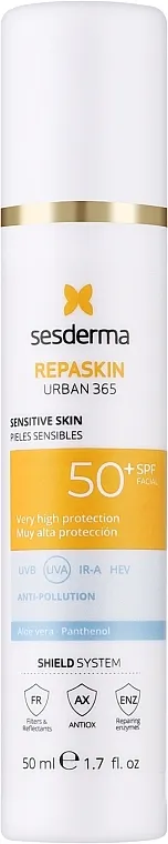 Sesderma Repaskin Urban 365 Sensitive Skin SPF50+ Sunscreen za osetljivu kožu
