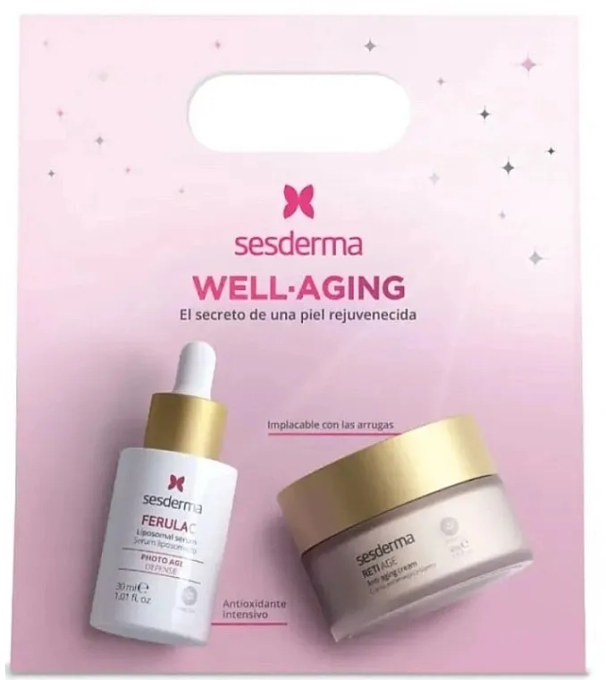 Sesderma Well-Aging Kit (f/cr/50ml + f/ser/30ml) Set