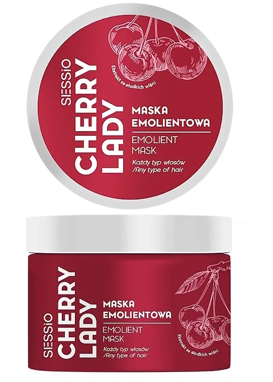 Sessio Cherry Lady Emolient Mask Hidrirajuća maska za kosu