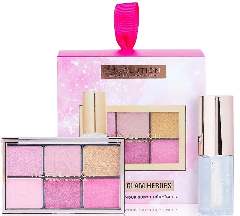 Set, 2 proizvoda Makeup Revolution Mini Soft Glam Heroes Gift Se