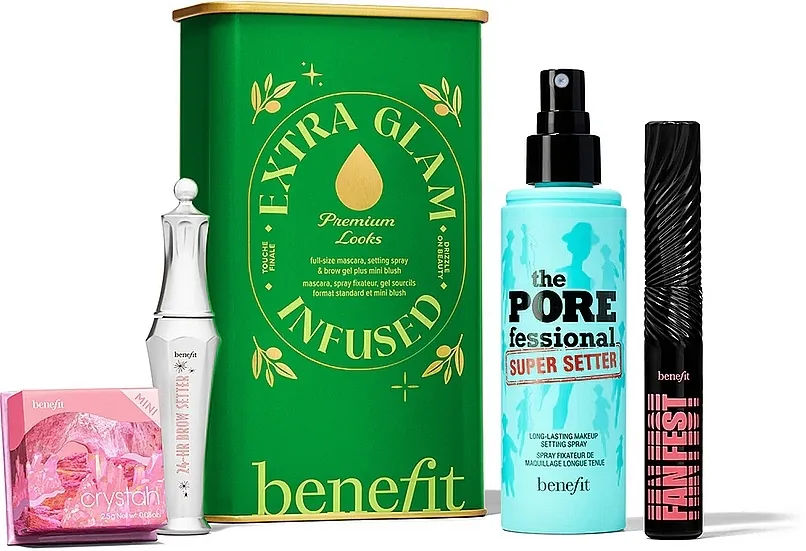 Set, 4 proizvoda Benefit Extra Glam Infused