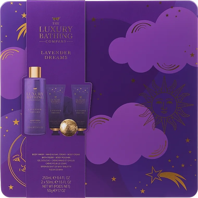 Set, 4 proizvoda Grace Cole The Luxury Bathing Lavender Dreams Sweet Dreams