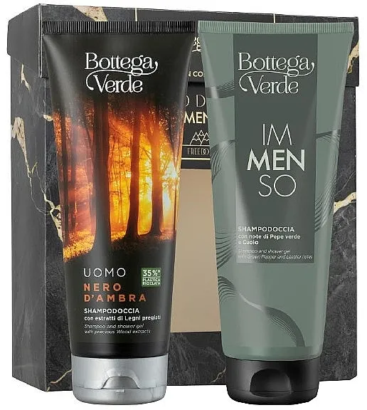 Set (šampon/gel za tuširanje/2x200ml) Bottega Verde Immenso