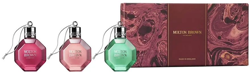 Set (šampon/gel/3x75ml) Molton Brown Festive Bauble Gift Set