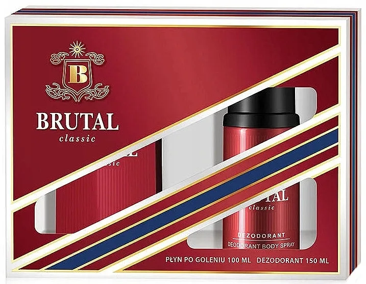 Set (ash/lot/100ml + deo/150ml) La Rive Brutal Classic