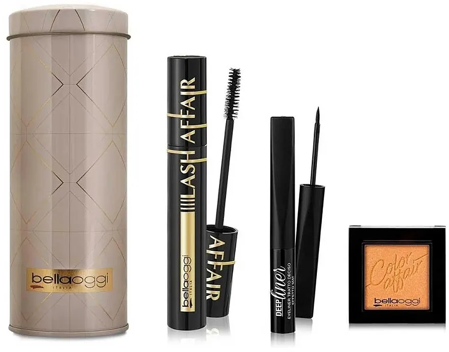 Set Bellaoggi Eyes On Top Kit (mascara/9.5ml + eyeliner/4.5ml + eyeshadow/2g)