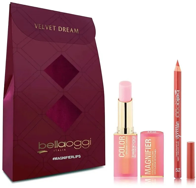 Set Bellaoggi Magnifier Lips Mini Kit (lip/balm/3g + lip/liner/1.1g)