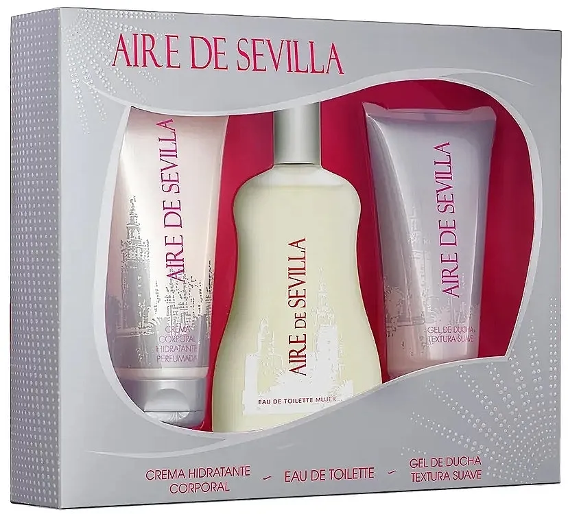 Set (b/scr 150ml + edt 100ml + b/cr 150ml) Instituto Espanol Aire de Sevilla