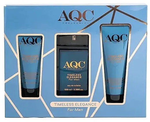 Set (b/wash150ml + edt/100ml + ash/100ml) AQC Fragrance Timeless Elegance