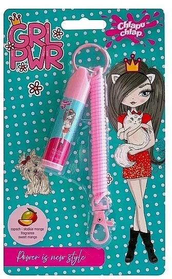 Set Chlapu Chlap Girls Power (lip/balm/3.2g + key/ring)