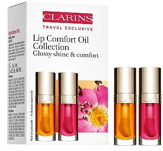Set Clarins Lip Comfort Oil Collection (lip/oil/2x7ml)