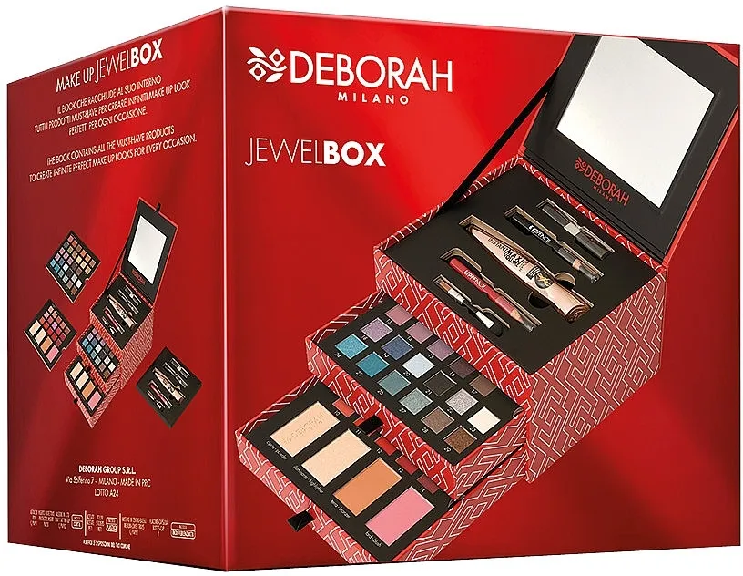 Set Deborah Make Up Kit Jewel Box