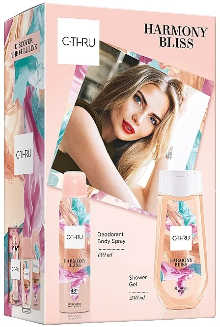 Set (deo/150ml + sh/gel/250ml) C-Thru Harmony Bliss