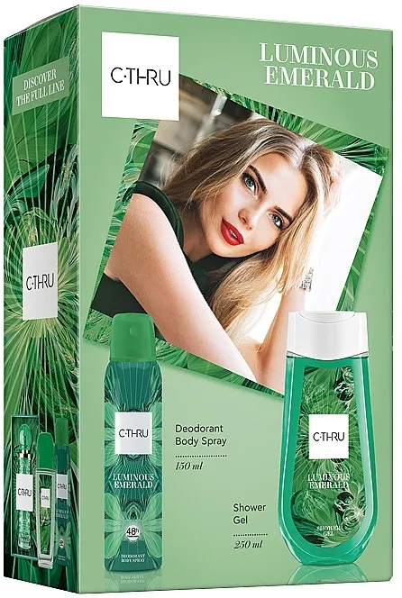 Set (deo/150ml + sh/gel/250ml) C-Thru Luminous Emerald