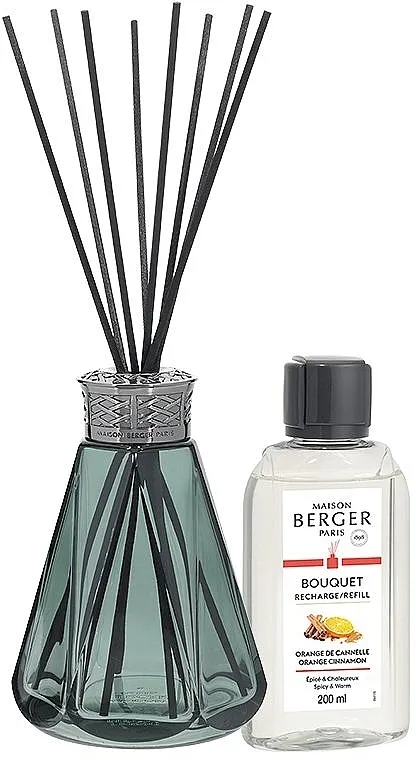 Set (diff/1pcs + reffil/200ml) Maison Berger Orange de Cannelle
