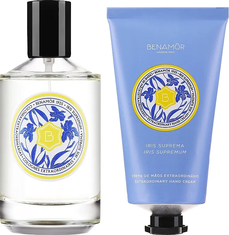 Set (edc/100ml + h/cr/75ml) Benamor Iris Suprema