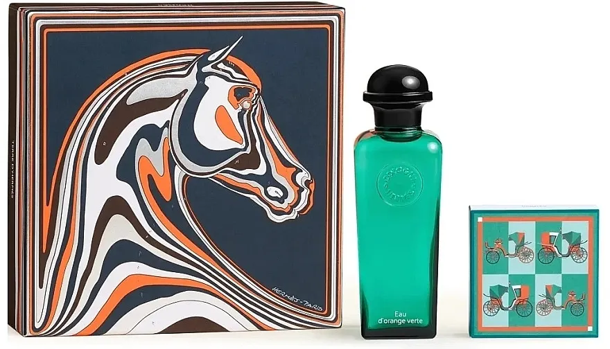 Set (edc/100ml + sapun/50g) Hermes Eau D`Orange Verte