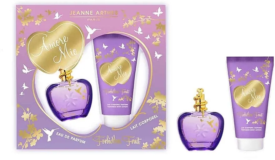 Set (edp/100 + b/lot/200ml) Jeanne Arthes Amore Mio Forbidden Fruit