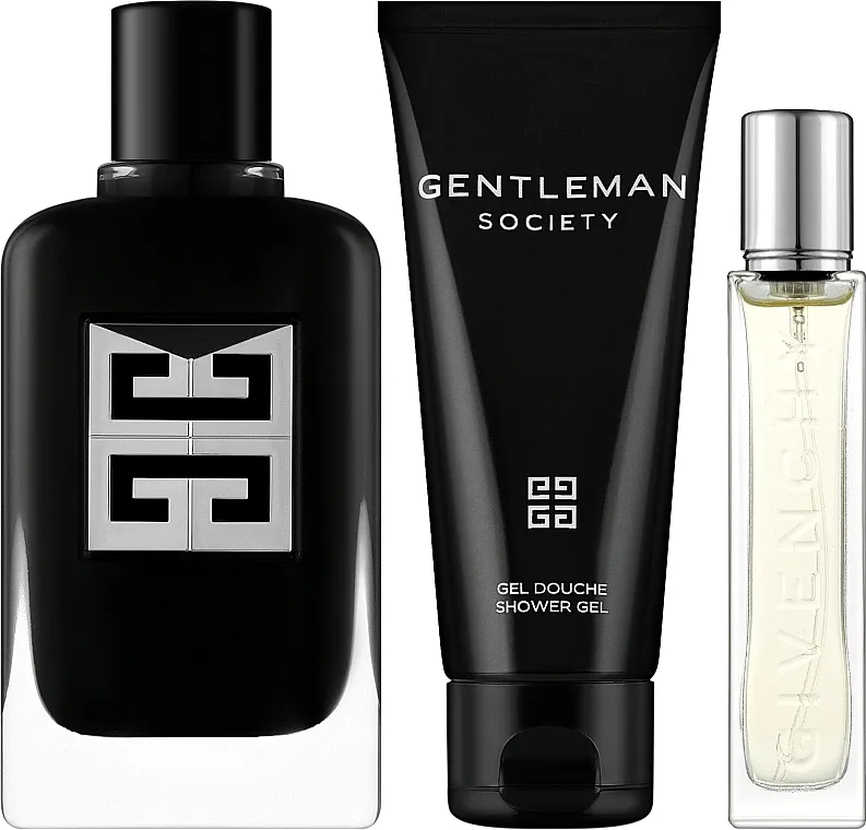 Set (edp/100 ml + gel za tuširanje/75 ml + edp/12.5 ml) Givenchy Gentleman Society