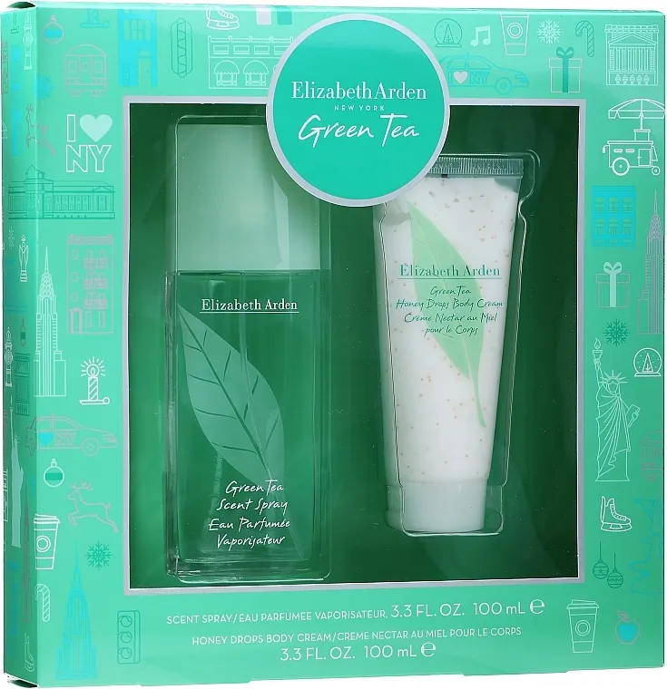 Set (edp/100ml + b/cr/100ml) Elizabeth Arden Green Tea
