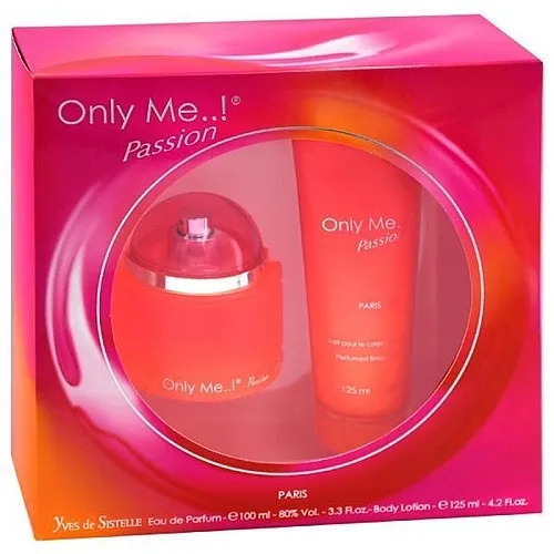 Set (edp/100ml + b/lot/125ml) Yves De Sistelle Only Me Passion