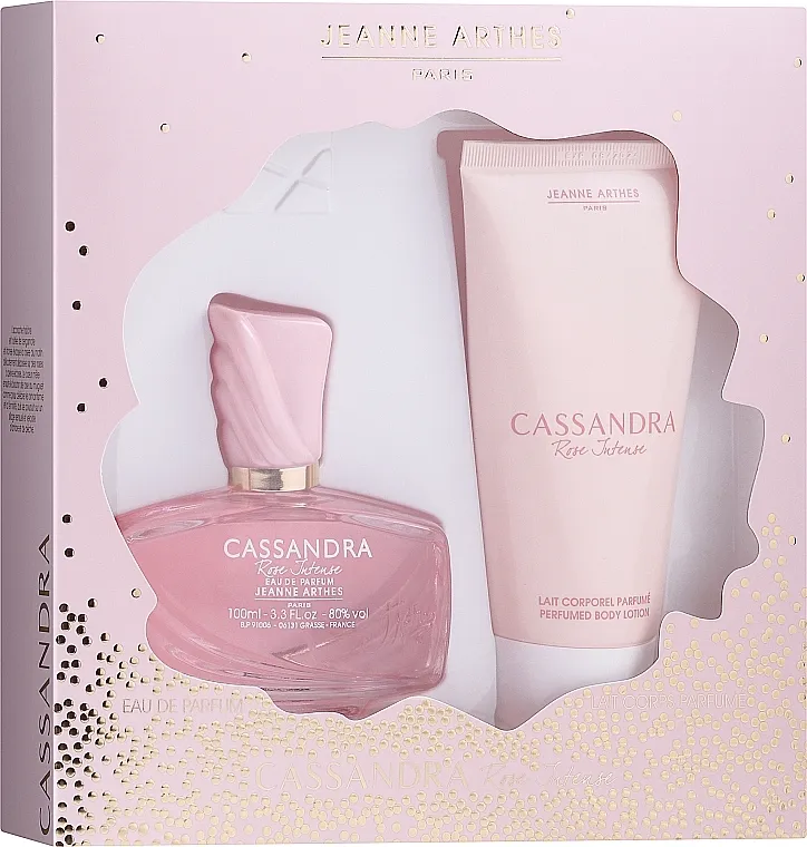 Set (edp/100ml + b/lot/150ml) Jeanne Arthes Cassandra Rose Intense
