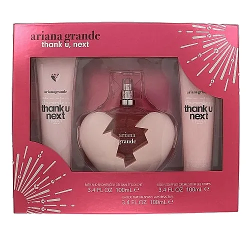Set (edp/100ml + b/souffle/100ml + sh/gel/100ml) Ariana Grande Thank U, Next