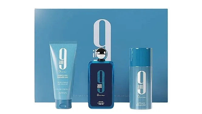 Set (edp/100ml + dezodorans/150ml + gel za tuširanje/150ml) Afnan Perfumes 9 AM Dive