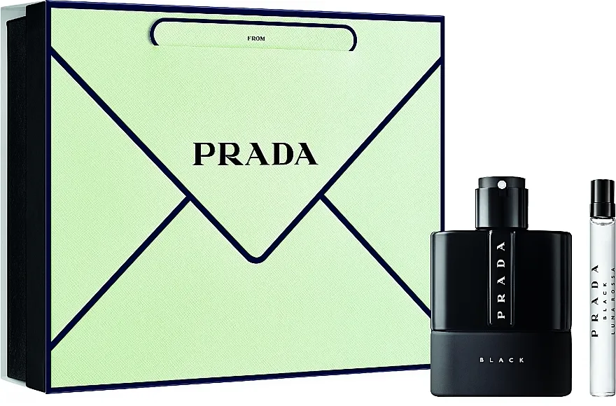 Set (edp/100ml + edp/10ml) Prada Luna Rossa Black