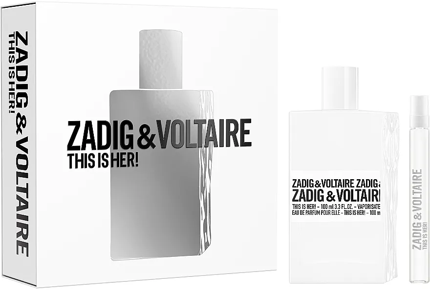 Set (edp/100ml + edp/10ml) Zadig &amp; Voltaire This Is Her