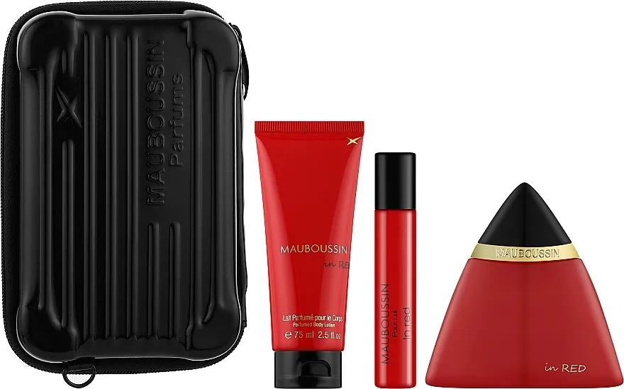 Set (edp/100ml + edp/20ml + b/lot/75ml + torbica) Mauboussin In Red