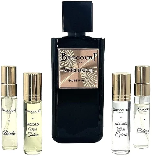 Set (edp/100ml + edp/2x7ml + edp/2x5ml) Brecourt Contre Pouvoir