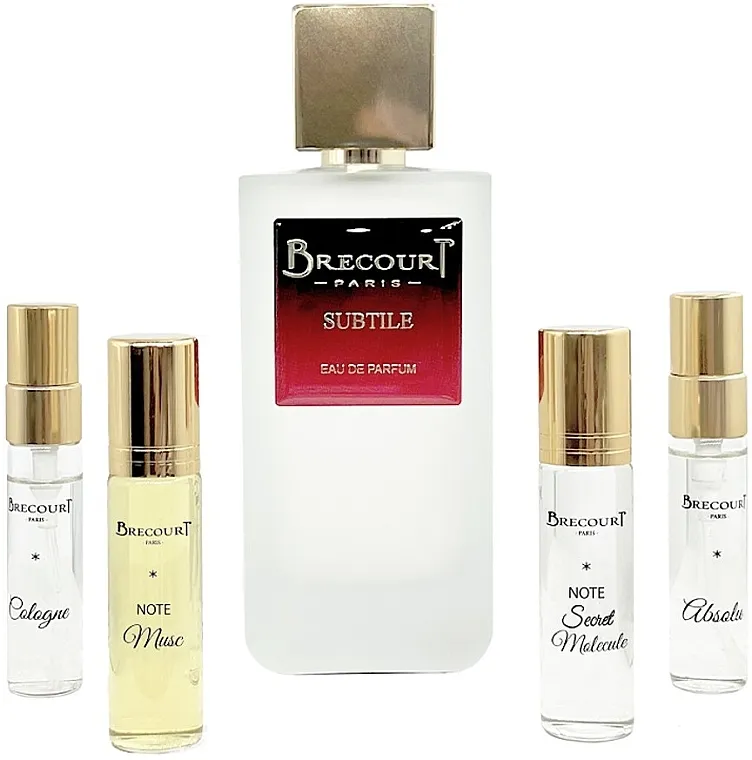 Set (edp/100ml + edp/2x7ml + edp/2x5ml) Brecourt Subtile