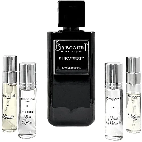 Set (edp/100ml + edp/2x7ml + edp/2x5ml) Brecourt Subversif