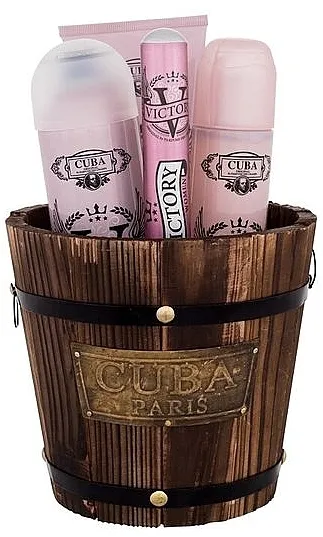 Set (edp/100ml + edp/35ml + deo/200ml + b/lot/200ml) Cuba Victory