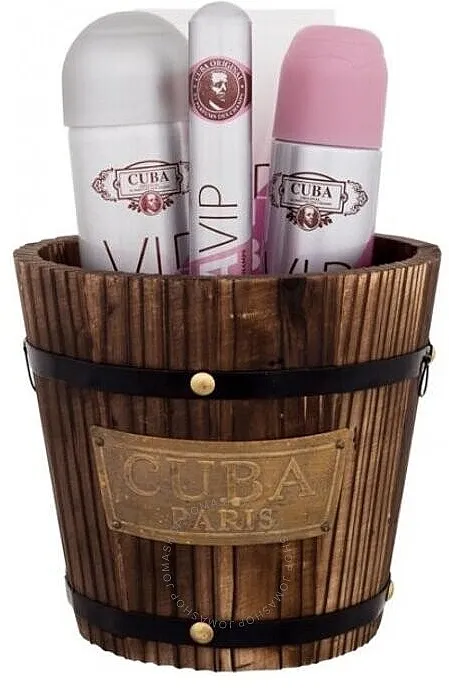 Set (edp/100ml + edp/35ml + deo/200ml + m/los/200ml) Cuba VIP Cuba