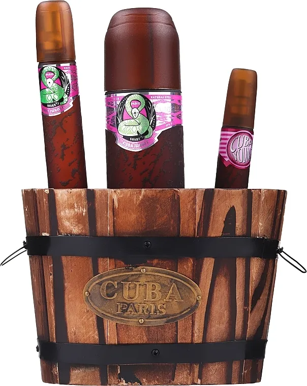 Set (edp/100ml + edp/35ml + edp/15ml) Cuba Jungle Snake