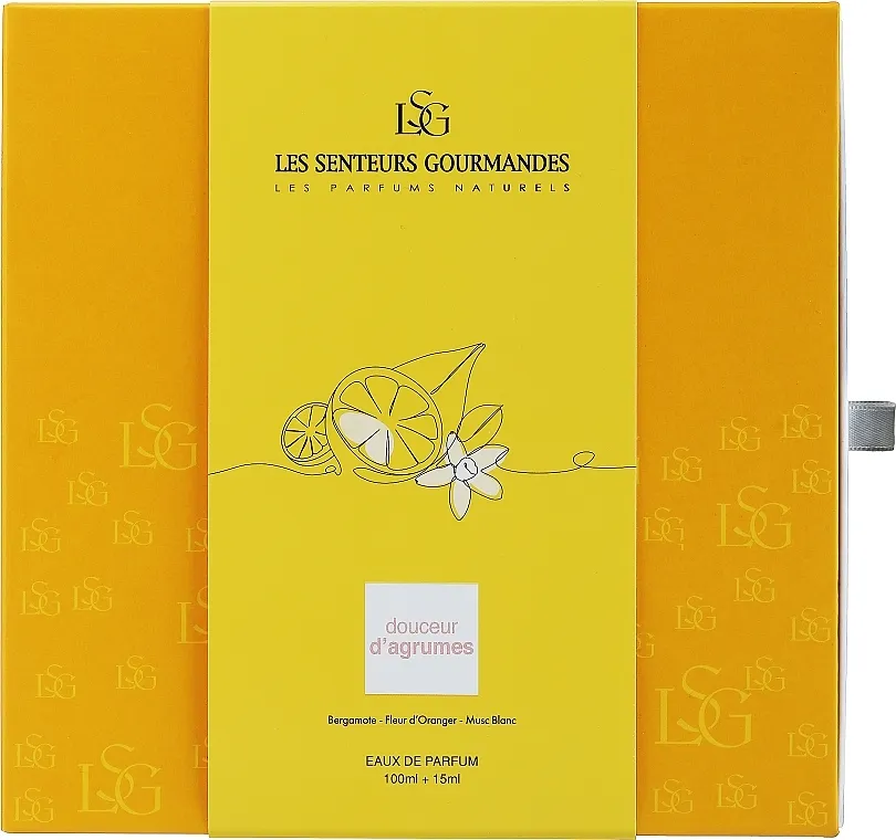 Set (edp/100ml + edp/mini/15ml) Les Senteurs Gourmandes Douceur D'agrumes