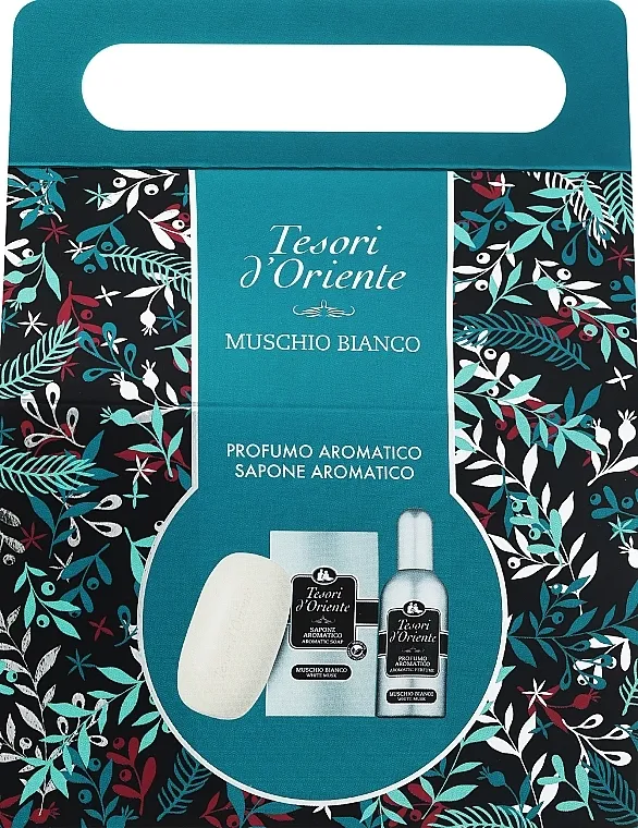 Set (EDP/100ml + sapun/125g) Tesori d`Oriente White Musk