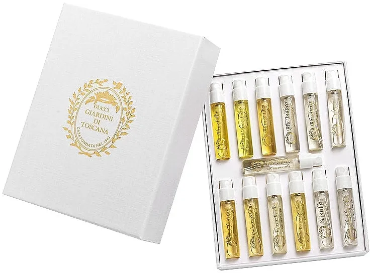 Set (edp/13x2ml) Giardini Di Toscana Discovery Set