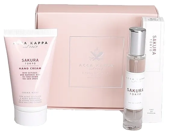 Set (edp/15ml + h/cr/75ml) Acca Kappa Sakura Tokyo