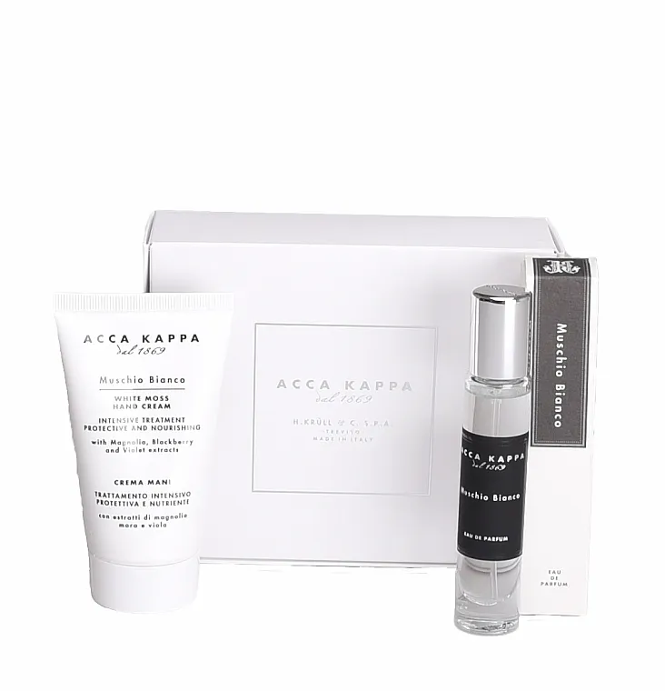 Set (edp/15ml + k/cr/75ml) Acca Kappa White Moss