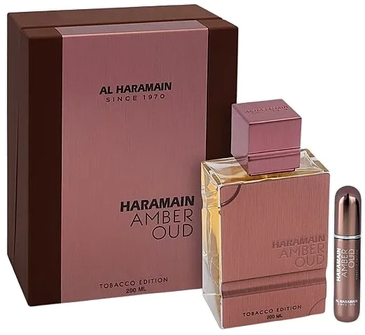 Set (edp/200ml + atomizator/1kom) Al Haramain Amber Oud Tobacco Edition