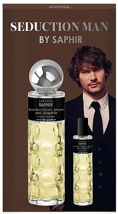 Set (edp/200ml + edp/30ml) Saphir Parfums Seduction Man De Saphir
