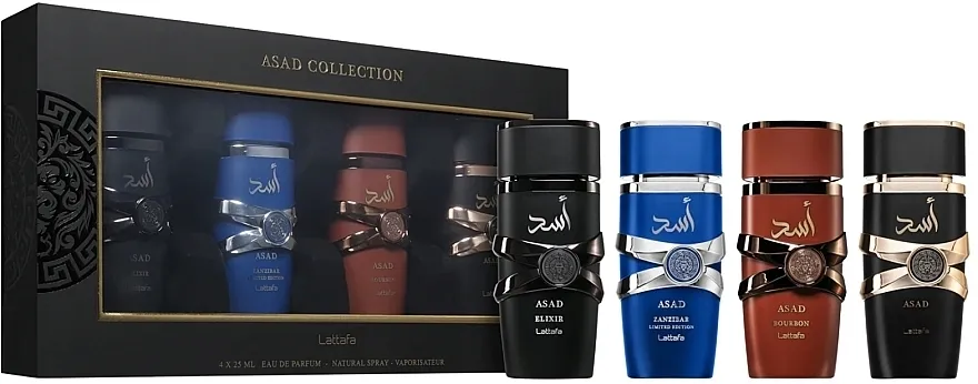 Set (edp/25ml*4) Lattafa Asad Collection