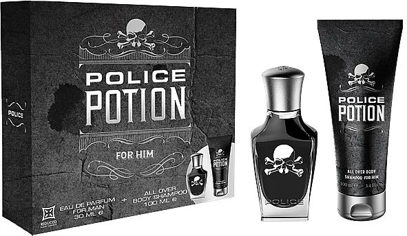 Set (edp/30ml + b/shm/100ml) Police Potion For Him