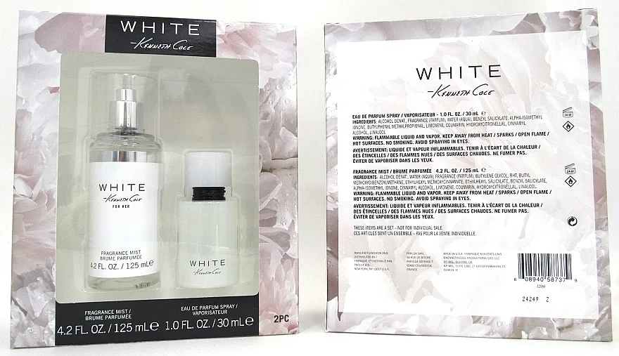 Set (edp/30ml + mist/125ml) Kenneth Cole White for Her