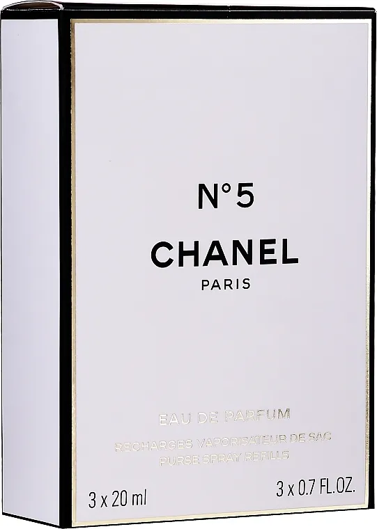 Set (edp/3x20ml) Chanel N°5 Purse Spray Refills