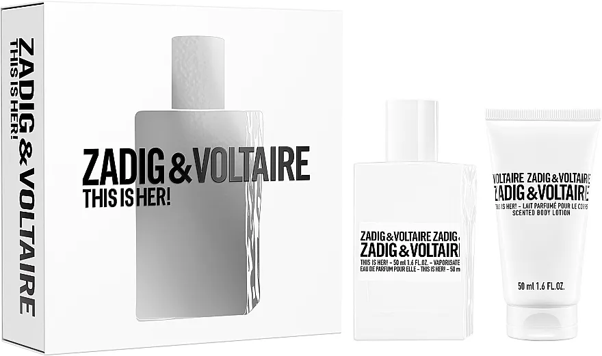 Set (edp/50/ml + b/losion/50ml) Zadig &amp; Voltaire This Is Her